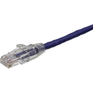 Picture of Axiom 9FT CAT6 UTP 550mhz Patch Cable Clear Snagless Boot (Purple) - TAA Compliant