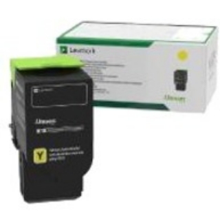 Picture of Lexmark Unison Original Toner Cartridge - Yellow