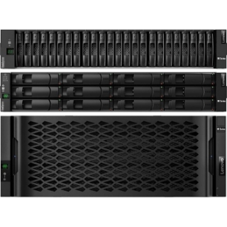 Picture of Lenovo DE120S Drive Enclosure - 12Gb/s SAS Host Interface - 2U Rack-mountable