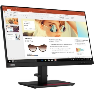 Picture of Lenovo ThinkVision P24h-2L 23.8" WQHD WLED LCD Monitor - 16:9 - Raven Black