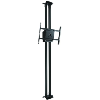 Picture of Peerless-AV Modular MOD-FCS2KIT300-B Ceiling Mount for Flat Panel Display, Projector - Black, Chrome