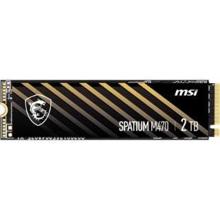 Picture of MSI SPATIUM M470 2 TB Solid State Drive - M.2 2280 Internal - PCI Express NVMe (PCI Express NVMe 4.0 x4)