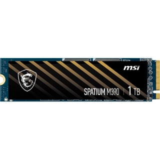 Picture of MSI SPATIUM M390 1 TB Solid State Drive - M.2 2280 Internal - PCI Express NVMe (PCI Express NVMe 3.0 x4)