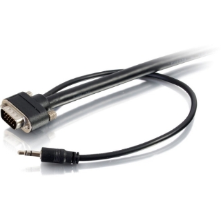 Picture of C2G 15ft Select VGA + 3.5mm Stereo Audio A/V Cable M/M - In-Wall CMG-Rated