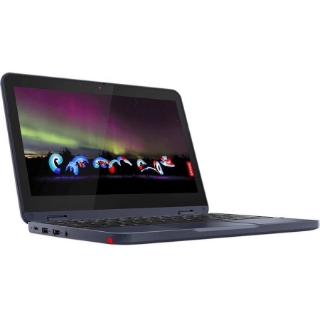 Picture of Lenovo 300w Gen 3 82J1000GUS 11.6" Touchscreen Convertible 2 in 1 Notebook - HD - 1366 x 768 - AMD 3015e Dual-core (2 Core) 1.20 GHz - 4 GB Total RAM - 64 GB Flash Memory - Abyss Blue