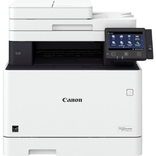 Picture of Canon imageCLASS MF740 MF743Cdw Laser Multifunction Printer-Color-Copier/Fax/Scanner-ppm Mono/28 ppm Color Print-600x600 dpi Print-Automatic Duplex Print-300 sheets Input-600 dpi Optical Scan-Color Fax-Wireless LAN-Near Field Communication (NFC)