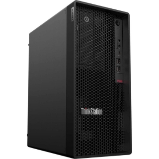 Picture of Lenovo ThinkStation P340 30DH00JKUS Workstation - 1 x Intel Deca-core (10 Core) i9-10900 2.80 GHz - 16 GB DDR4 SDRAM RAM - 512 GB SSD - Tower - Raven Black