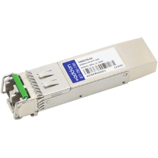 Picture of AddOn Huawei 34060518 Compatible TAA Compliant 10GBase-ER SFP+ Transceiver (SMF, 1550nm, 40km, LC, DOM, Transmission Networks)