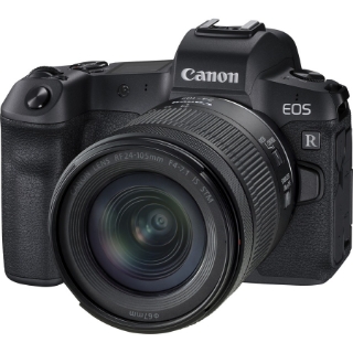 Picture of Canon EOS R 30.3 Megapixel Mirrorless Camera with Lens - 0.94" - 4.13" - Black