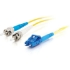 Picture of C2G-10m LC-ST 9/125 OS1 Simplex Singlemode PVC Fiber Optic Cable - Yellow