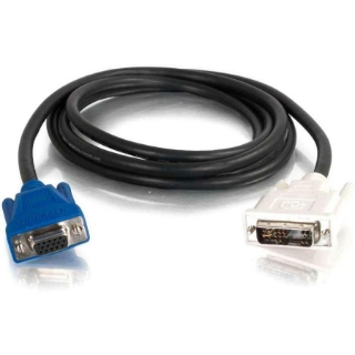 Picture of C2G 2m DVI Male to HD15 VGA Female Video Extension Cable (6.5ft)