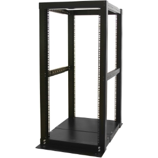 Picture of StarTech.com 25U Adjustable Depth 4 Post Open Frame Server Rack Cabinet