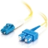 Picture of C2G 30m LC-SC 9/125 Duplex Single Mode OS2 Fiber Cable - Yellow - 98ft