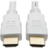 Picture of Tripp Lite High Speed HDMI 4K Cable Ultra HD Digital Video M/M White 10ft