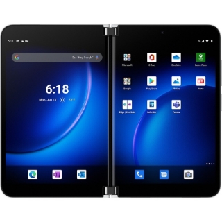 Picture of Microsoft Surface Duo 2 256 GB Smartphone - 8.3" Yes AMOLED 2688 x 1892 - Octa-core (Kryo 680Single-core (1 Core) 2.84 GHz + Kryo 680 Triple-core (3 Core) 2.42 GHz + Kryo 680 Quad-core (4 Core) 1.80 GHz) - 8 GB RAM - Android 11 - 5G - Glacier