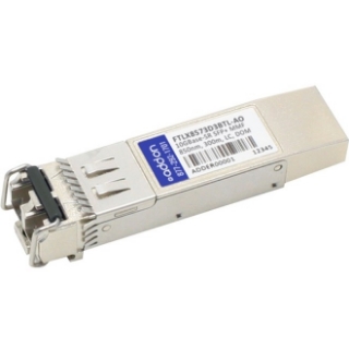 Picture of AddOn Finisar FTLX8573D3BTL Compatible TAA Compliant 10GBase-SR SFP+ Transceiver (MMF, 850nm, 300m, LC, DOM)