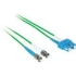 Picture of C2G-10m SC-ST 9/125 OS1 Duplex Singlemode PVC Fiber Optic Cable - Green