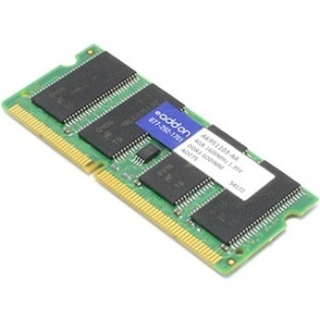 Picture of AddOn AA160D3SL/4G x1 Dell A6951103 Compatible 4GB DDR3-1600MHz Unbuffered Dual Rank 1.35V 204-pin CL11 SODIMM