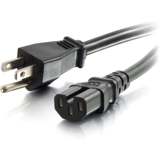 Picture of C2G 3ft 14AWG 125 Volt Power Cord (NEMA 5-15P to IEC C15)