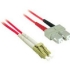 Picture of C2G-10m LC-SC 50/125 OM2 Duplex Multimode Fiber Optic Cable (Plenum-Rated) - Red