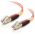 Picture of C2G-20m LC-LC 62.5/125 OM1 Duplex Multimode Fiber Optic Cable (Plenum-Rated) - Orange