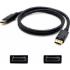 Picture of 5PK 6ft Lenovo 0A36537 Compatible DisplayPort 1.2 Male to DisplayPort 1.2 Male Black Cables For Resolution Up to 2560x1600 (WQXGA)