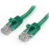 Picture of StarTech.com 10 ft Green Snagless Cat5e UTP Patch Cable