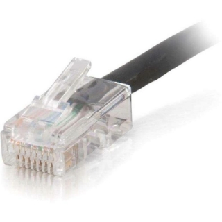 Picture of C2G 50ft Cat5e Non-Booted Unshielded (UTP) Network Patch Cable (Plenum Rated) - Black