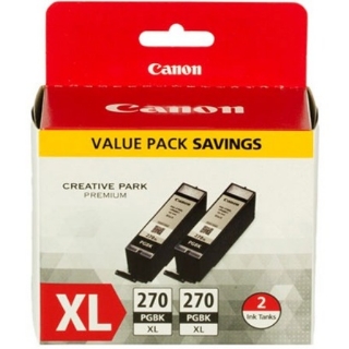 Picture of Canon PGI-270 XL Original Ink Cartridge - Pigment Black