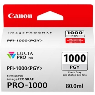 Picture of Canon LUCIA PRO PFI-1000PGY Original Ink Cartridge - Photo Gray