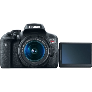 Picture of Canon EOS Rebel T6i 24.2 Megapixel Digital SLR Camera with Lens - 0.71" - 2.17"