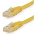Picture of StarTech.com 50ft CAT6 Ethernet Cable - Yellow Molded Gigabit - 100W PoE UTP 650MHz - Category 6 Patch Cord UL Certified Wiring/TIA