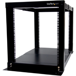 Picture of StarTech.com 12U Adjustable 4 Post Server Equipment Open Frame Rack Cabinet