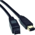 Picture of Tripp Lite 10ft Hi-Speed FireWire IEEE Cable-800Mbps with Gold Plated Connectors 9pin/6pin M/M 10'