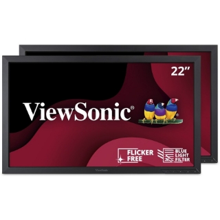 Picture of Viewsonic Value VA2252Sm_H2 22" Full HD LED LCD Monitor - 16:9 - Black