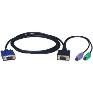 Picture of Tripp Lite 15ft PS/2 Cable Kit for B004-008 KVM Switch 3-in-1 Kit