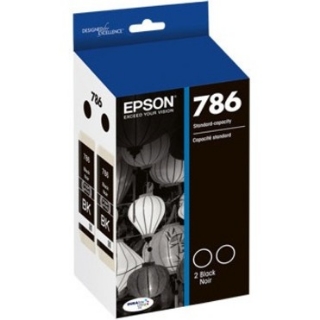 Picture of Epson DURABrite Ultra 786 Original Ink Cartridge - Dual Pack - Black