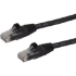 Picture of StarTech.com 125ft CAT6 Ethernet Cable - Black Snagless Gigabit - 100W PoE UTP 650MHz Category 6 Patch Cord UL Certified Wiring/TIA