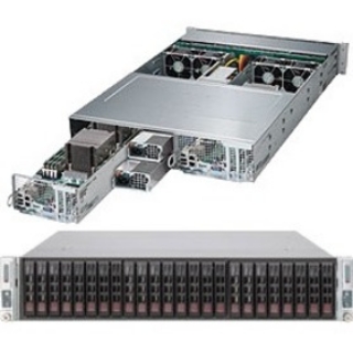 Picture of Supermicro SuperServer 2028TP-DC1FR Barebone System - 2U Rack-mountable - Socket LGA 2011-v3 - 2 x Processor Support