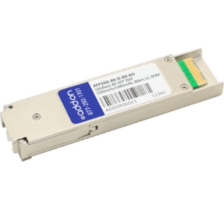 Picture of AddOn Cisco XFP10G-BX-D-80 Compatible TAA Compliant 10GBase-BX XFP Transceiver (SMF, 1550nmTx/1490nmRx, 80km, LC, DOM)