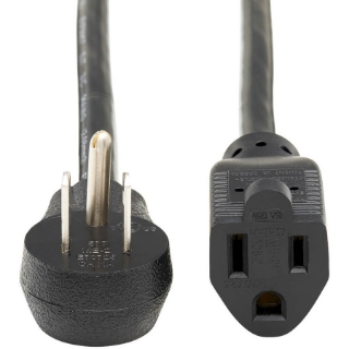 Picture of Tripp Lite Power Extension Cord Right-Angle 5-15P to 5-15R 14AWG 15A 3ft
