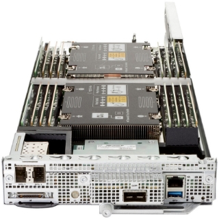 Picture of HPE ProLiant XL170r G10 1U Blade Server - 2 x Intel Xeon Silver 4108 1.80 GHz - 64 GB RAM - 24 TB HDD - (3 x 8TB) HDD Configuration - 3.20 TB SSD - (1 x 1.6TB) SSD Configuration - Serial ATA Controller