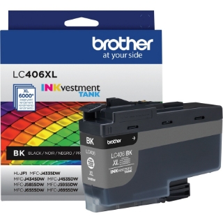 Picture of Brother INKvestment LC406XLBK Original Ink Cartridge - Single Pack - Black