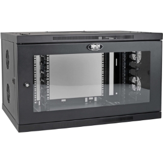 Picture of Tripp Lite 9U Wallmount Rack Enclosure Wide Cable Management Acrylic Window