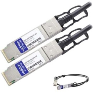 Picture of AddOn MSA and TAA Compliant 40GBase-CU QSFP+ to QSFP+ Direct Attach Cable (Passive Twinax, 2m)