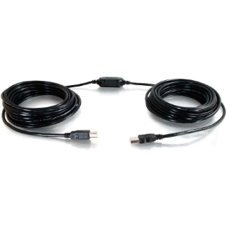 Picture of C2G 25ft USB Cable - USB A to USB B Cable - Active - Center Boost - M/M