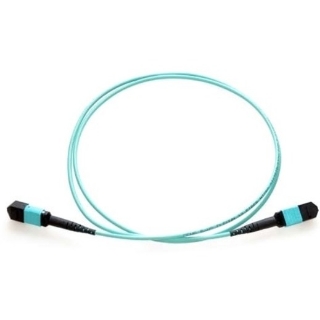 Picture of Axiom MPO Female to MPO Female Multimode OM3 50/125 Fiber Optic Cable - 0.5m