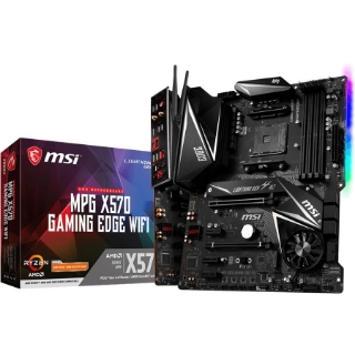 Picture of MSI MPG X570 GAMING EDGE WIFI Desktop Motherboard - AMD X570 Chipset - Socket AM4 - ATX