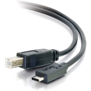 Picture of C2G 6ft USB C to USB B Cable - USB C 2.0 to USB B - M/M