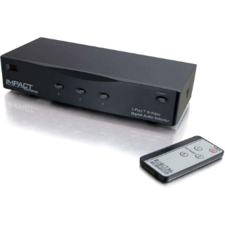 Picture of C2G 28731 3 Play Audio/Video Selector